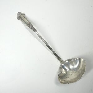Gorham Albemarle Sterling Silver Punch Ladle Large 12" Long Vintage